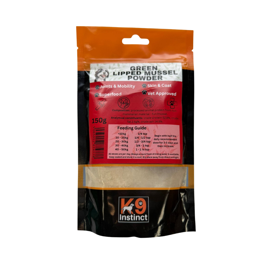K9 Green Lipped Mussel Powder 150g