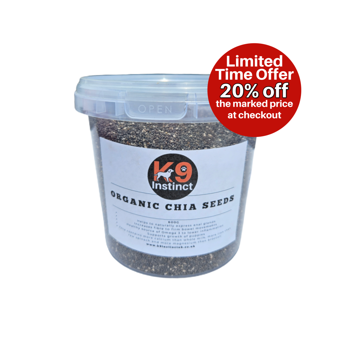 Chia Seeds 600g