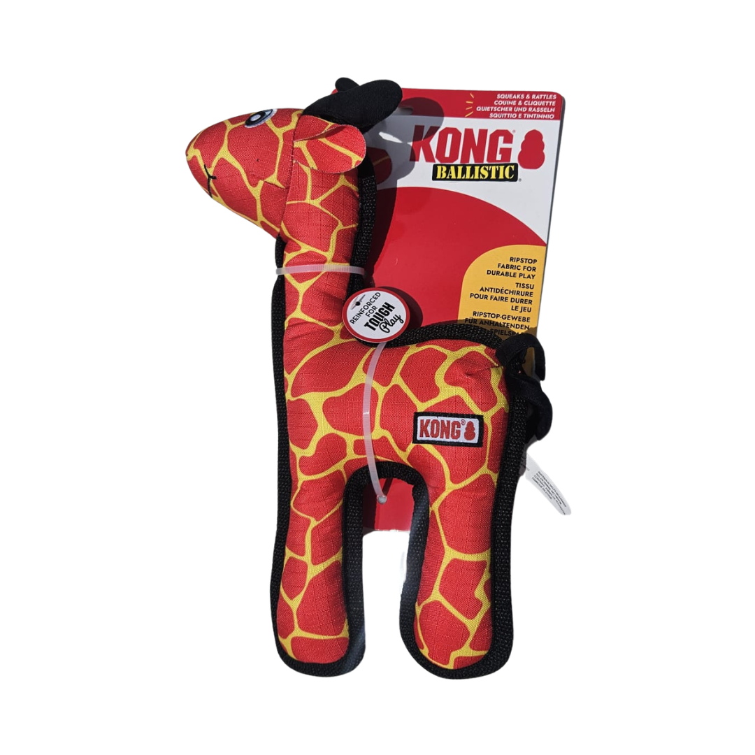 KONG Ballistic Giraffe Medium Large