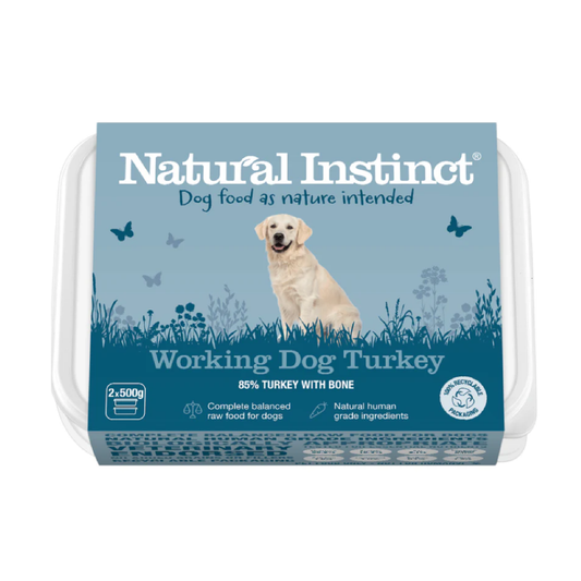 NI Working Dog Turkey 2x500g