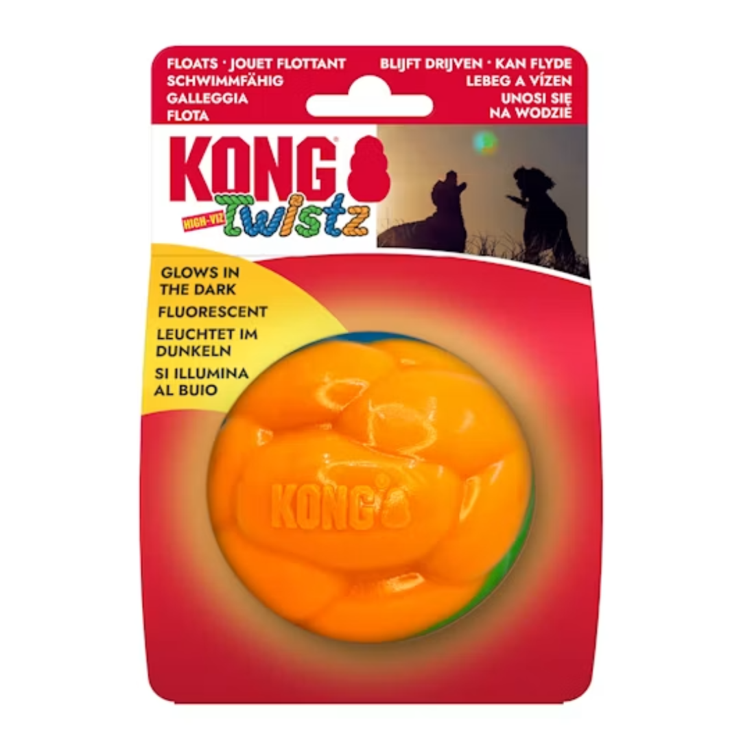 KONG Twistz High-Viz Ball Large