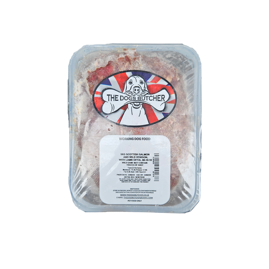 TDB Salmon& Wild Venison with Lamb Offal