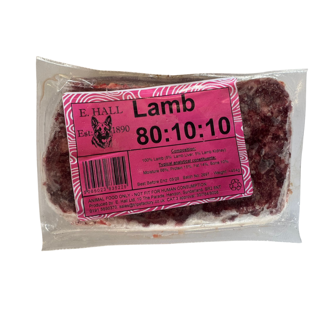 Tripe Factory raw dog food in Wiltshire