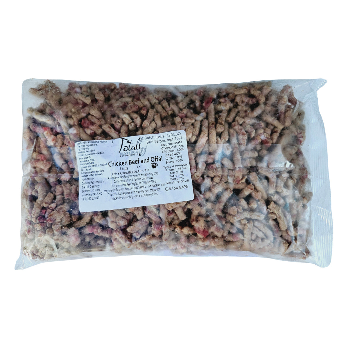 Dibo Chicken/Beef/Offal 1kg