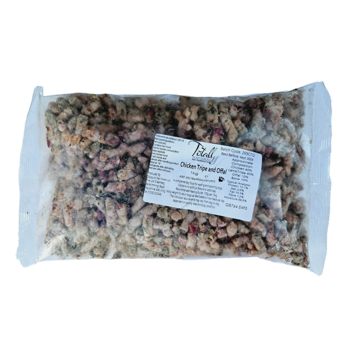 Dibo Chicken/Tripe/Offal 1kg