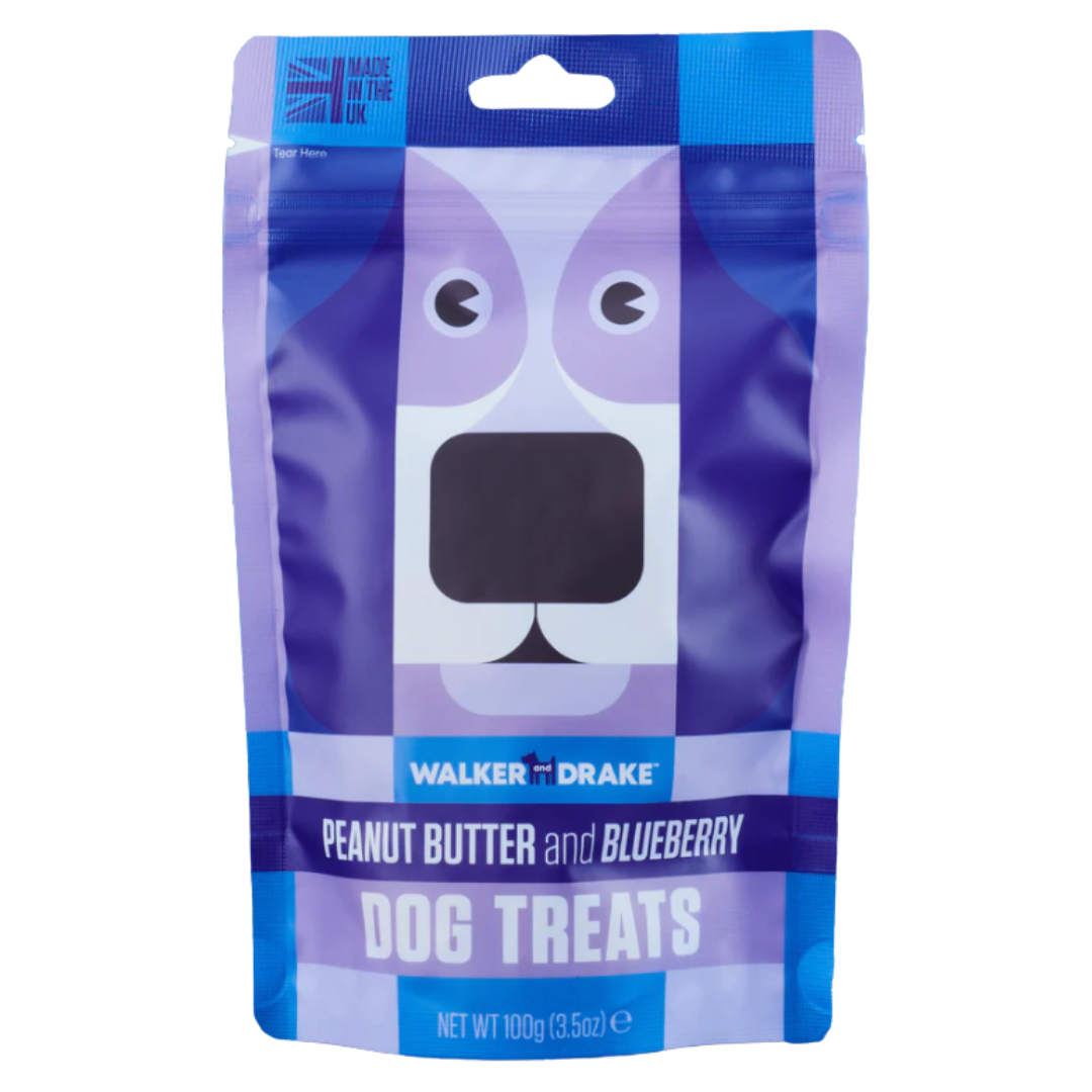 Walker & Drake Peanut Butter & Blueberry 100g