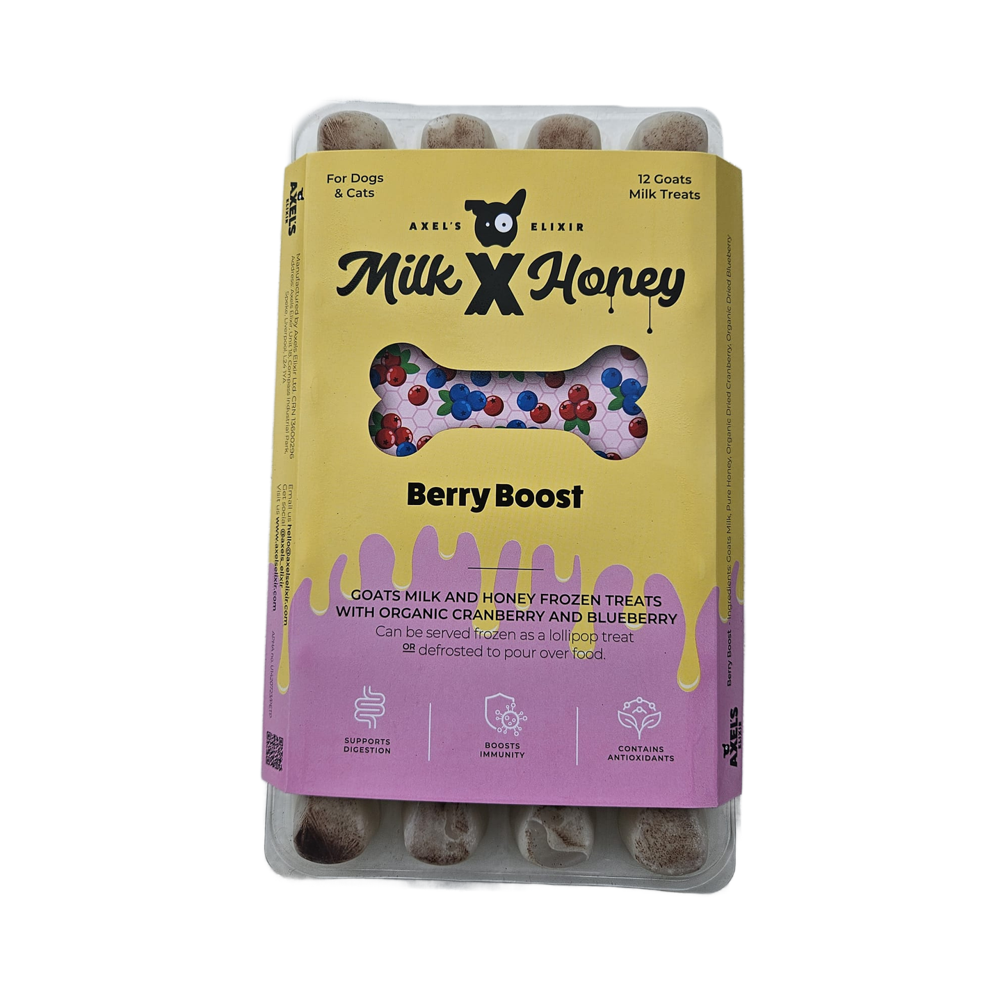 Milk & Honey Berry Boost