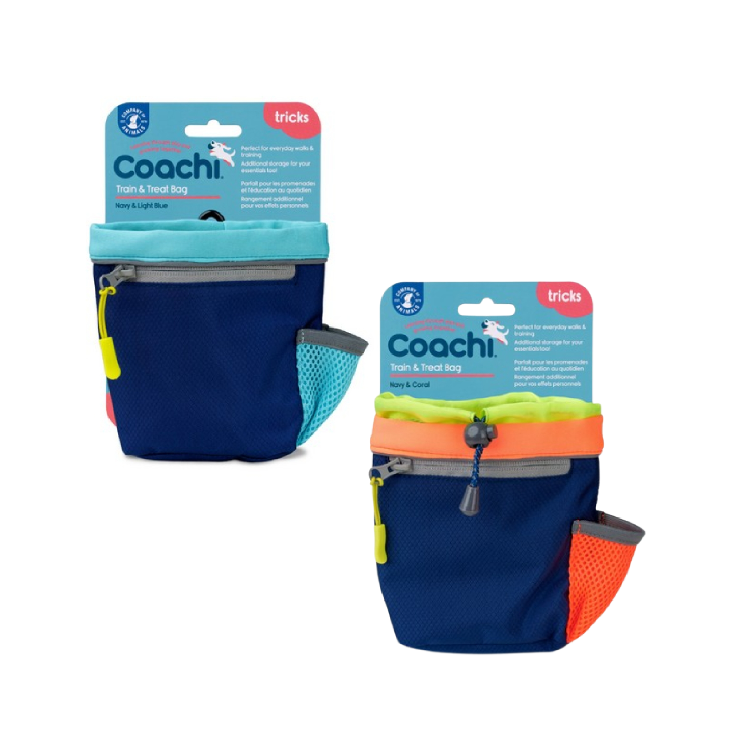 CoA Coachi Train & Treat Bag - Navy & Coral