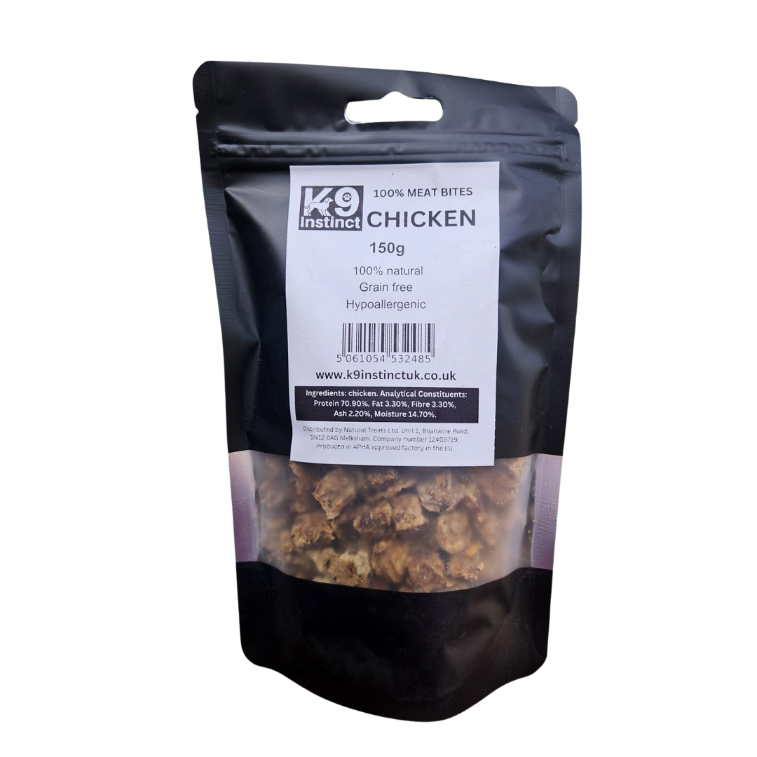 100% Meat Bites 150g - Chicken