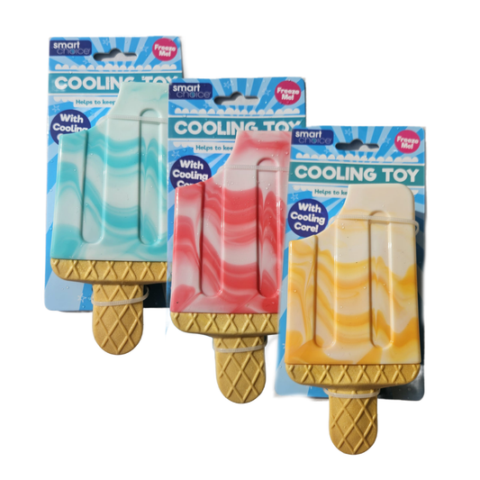 Summer Cooling Ice Lolly Dog Toy Assorted Colours
