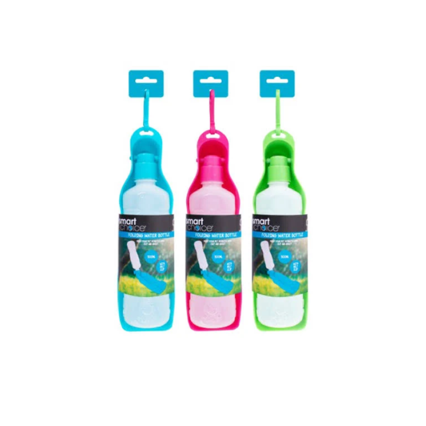Summer Folding Pet Water Bottle 500ml