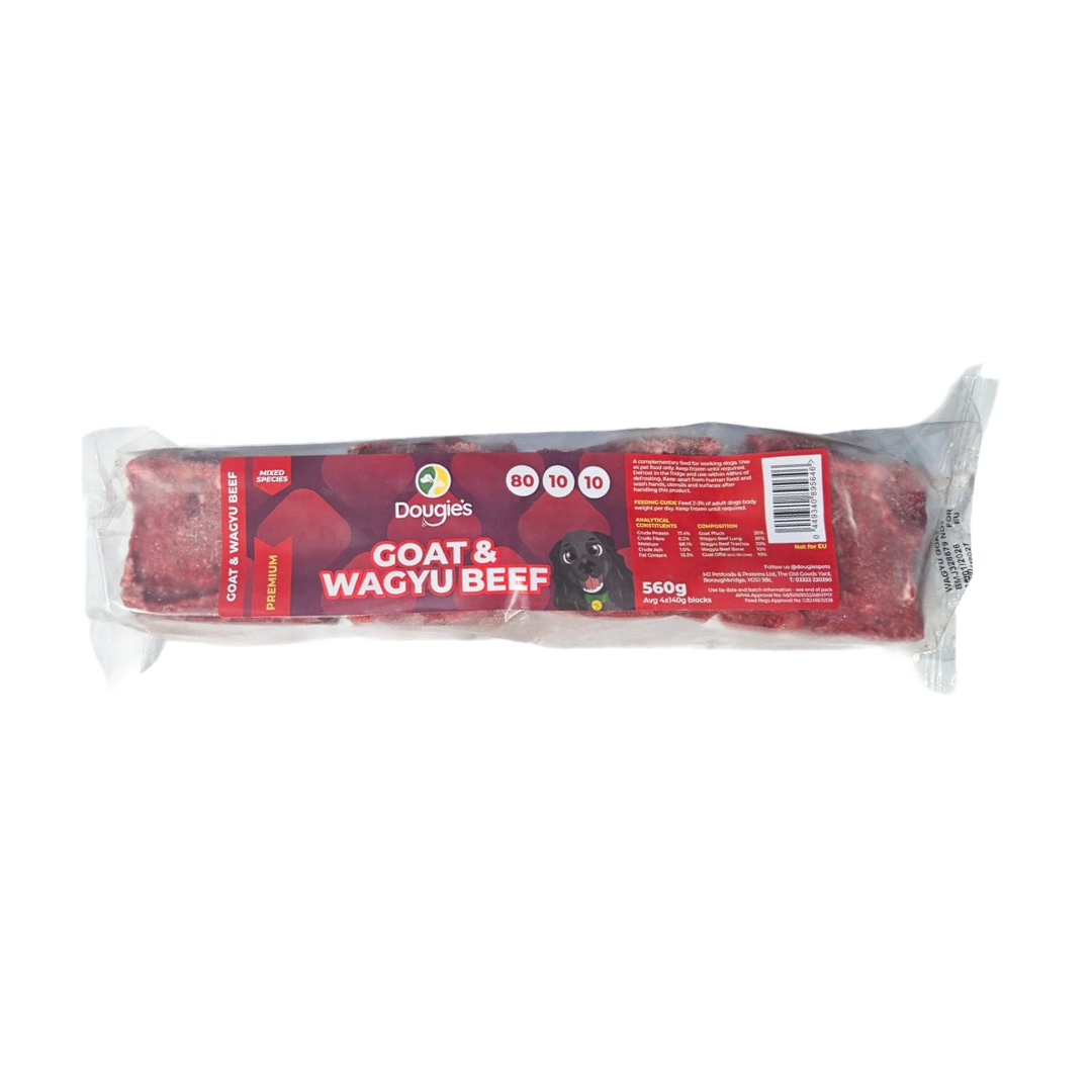 Dougies Goat and Wagyu Beef 560g