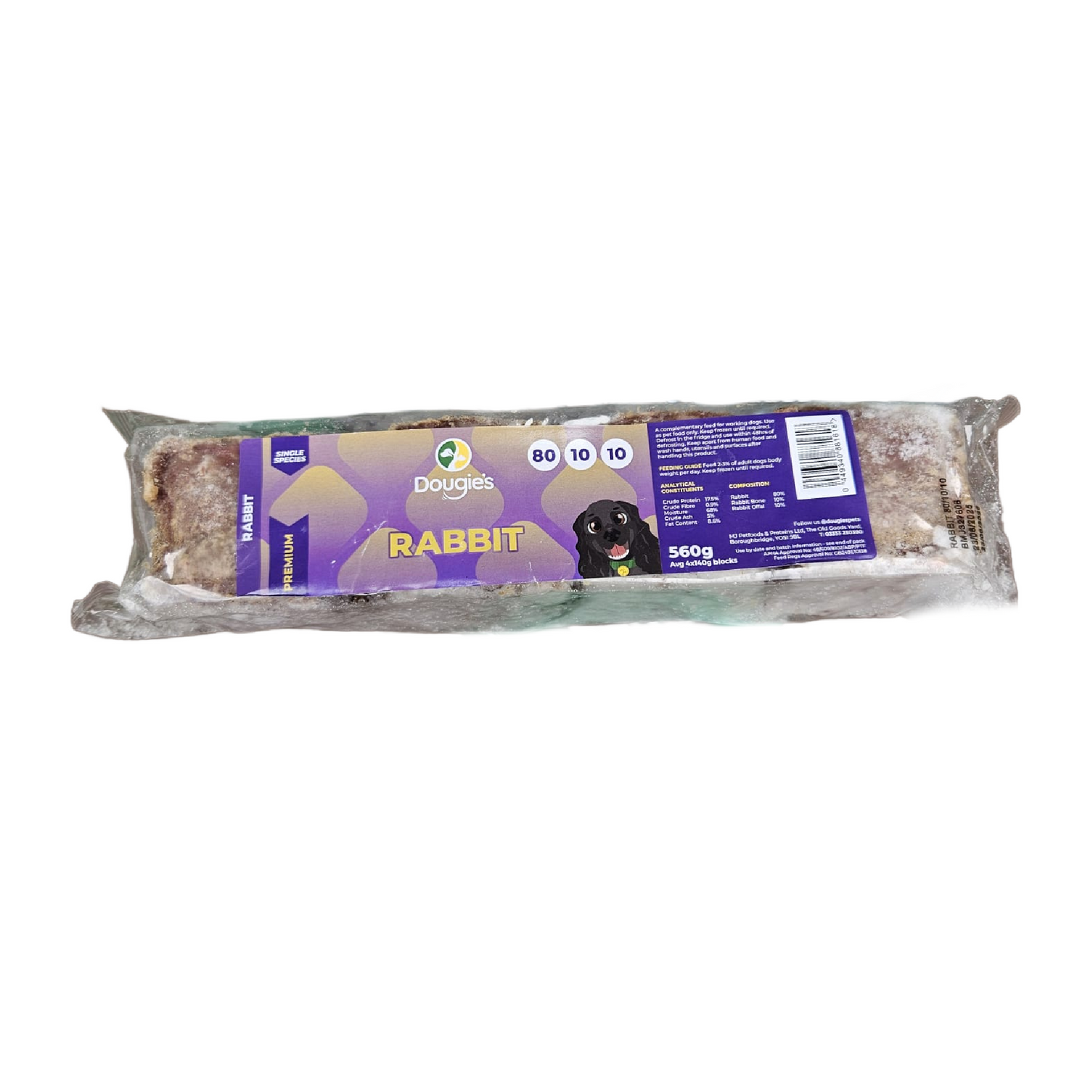Dougies Rabbit 80/10/10 560g