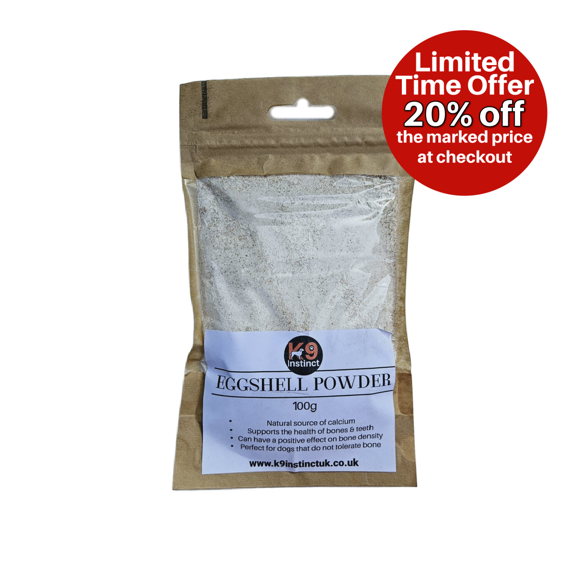 Eggshell powder for dogs in Wiltshire