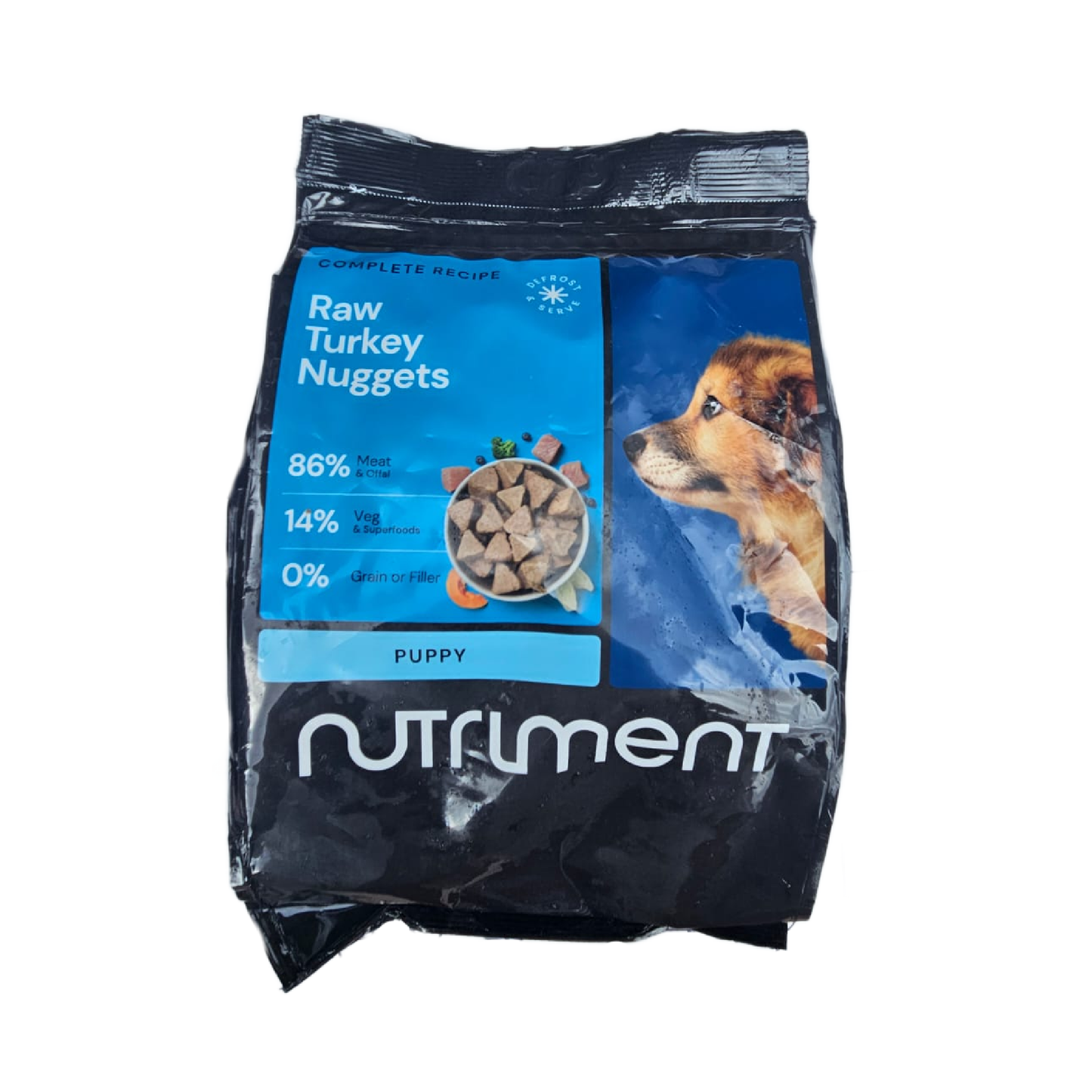 Raw Turkey Nuggets for puppies 1kg
