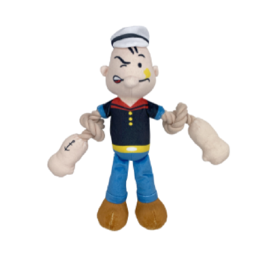 Popeye W/rope Muscles 12"