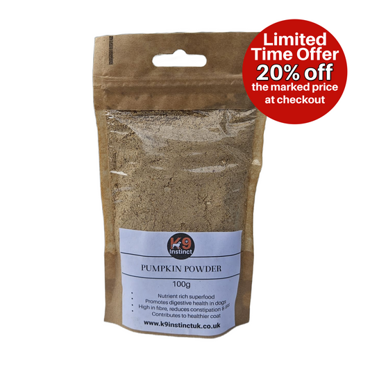 Pumpkin powder for dogs in Wiltshire