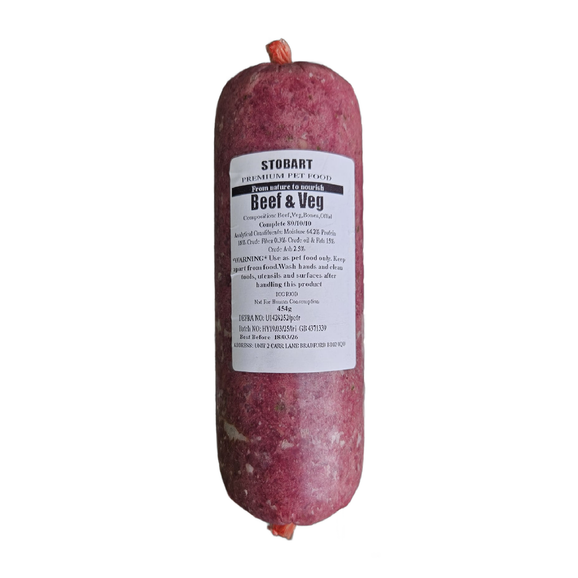 Stobart raw dog food in wiltshire