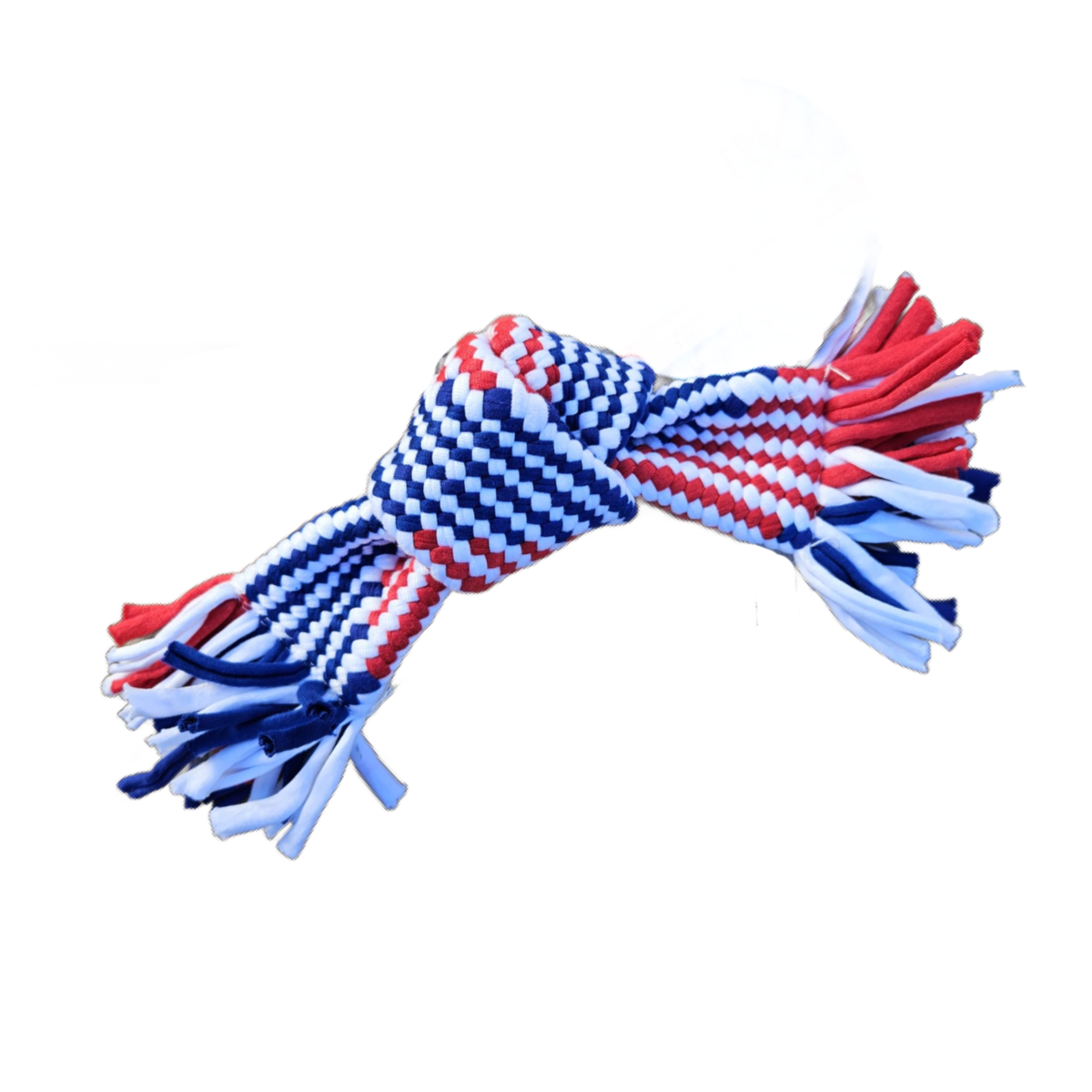 Twist-Tee Recycled 1 Knot & Tassel Tugger - S