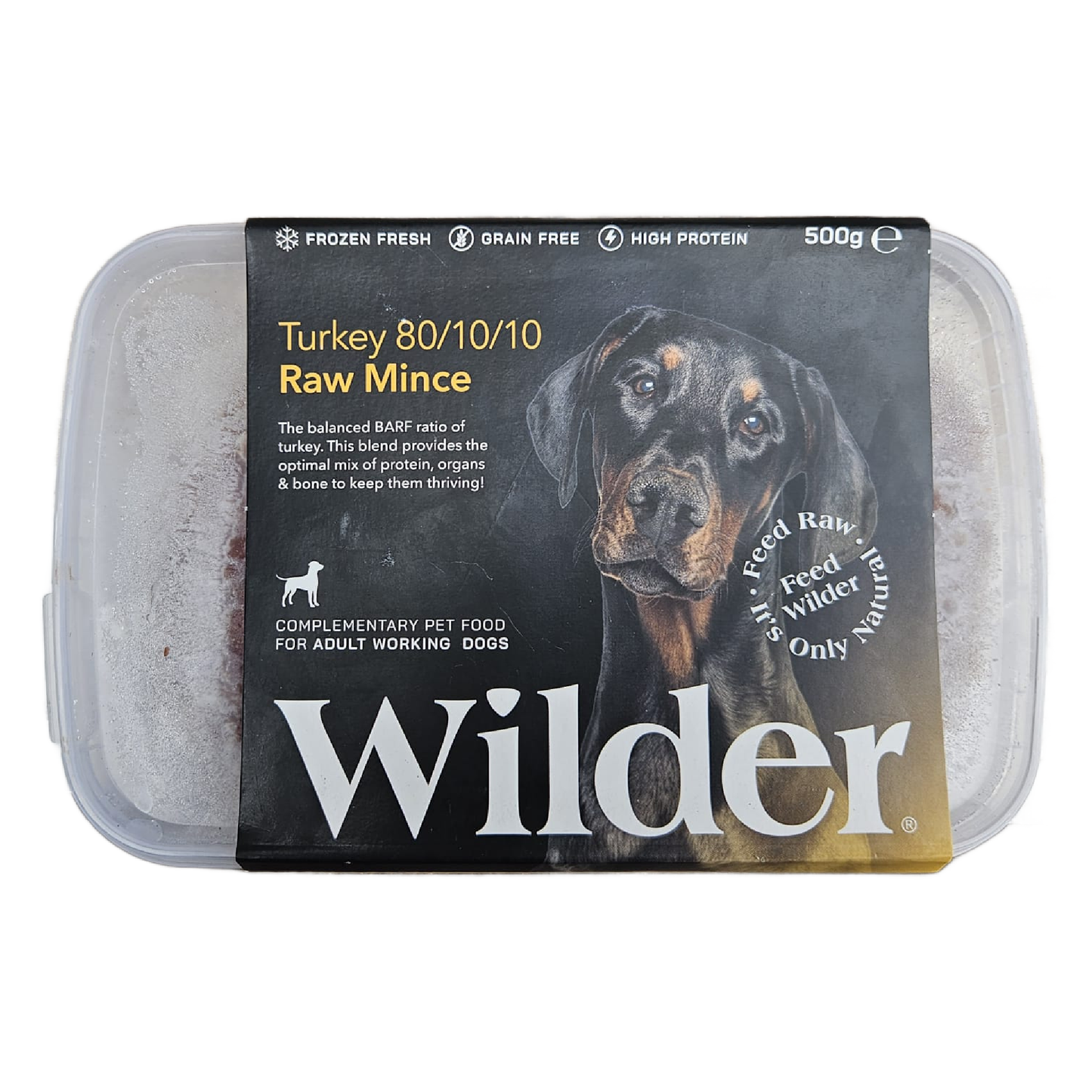 Wilder raw dog food in Wiltshire