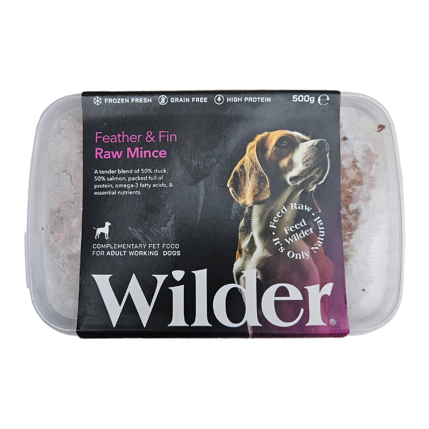 Wilder raw dog food in Wiltshire