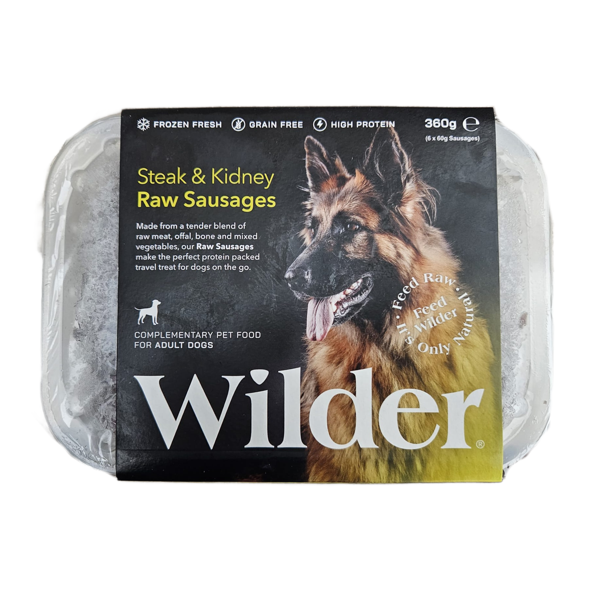 Wilder raw dog food in Wiltshire