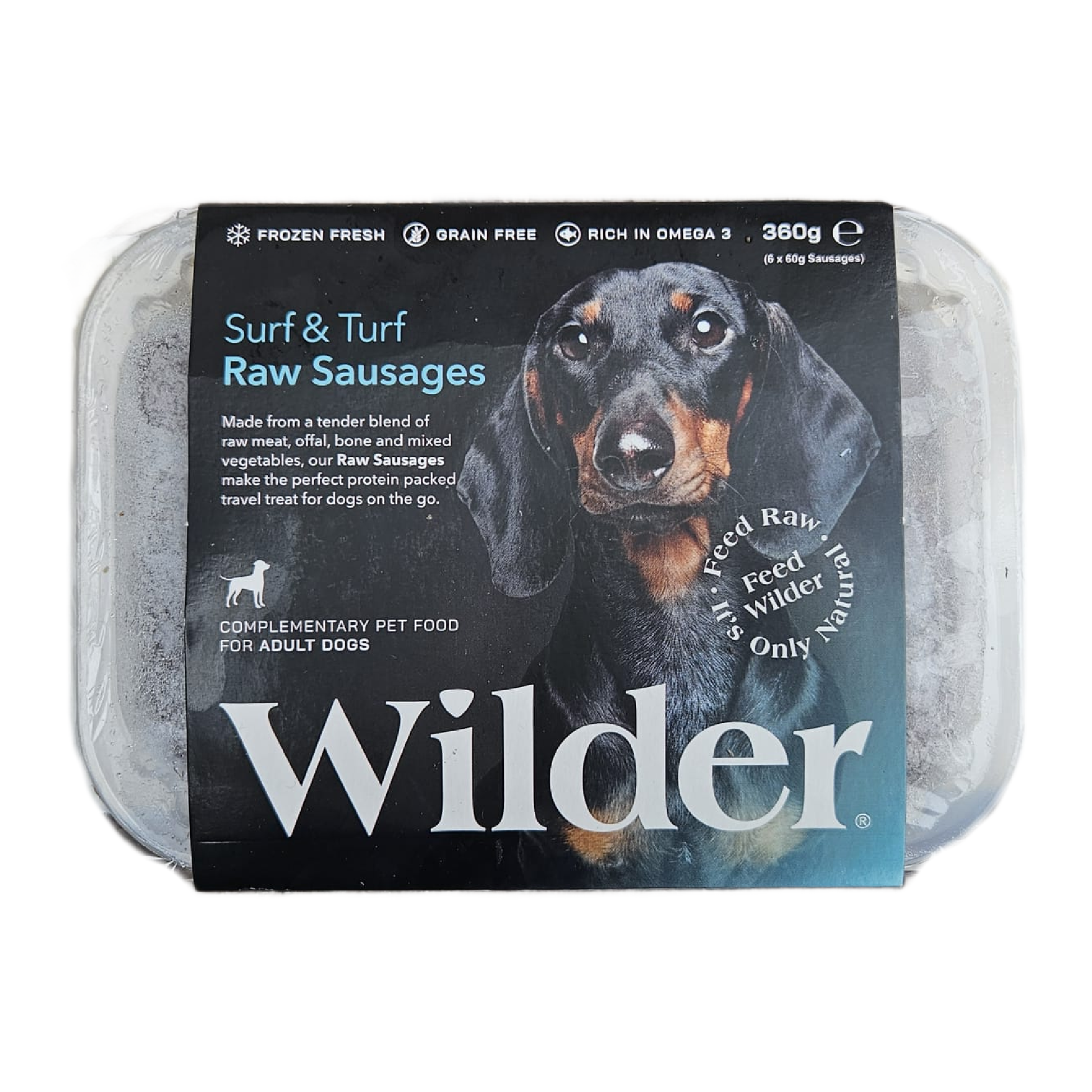 Wilder raw dog food in Wiltshire