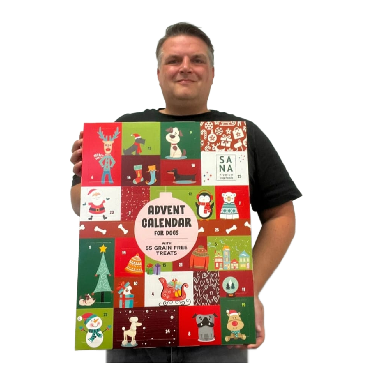 XL Advent calendar for dogs in Wiltshire