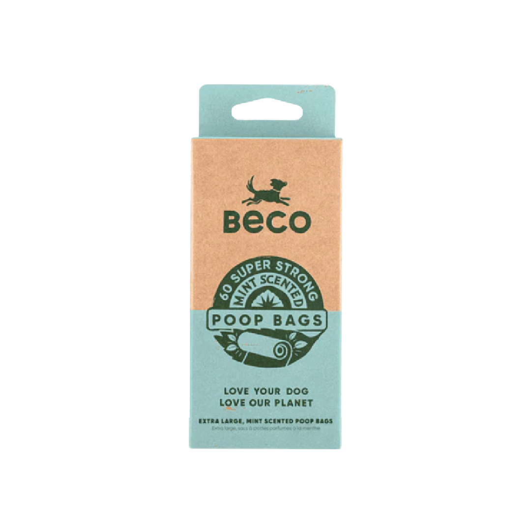 Large Poop Bags - Mint - 60