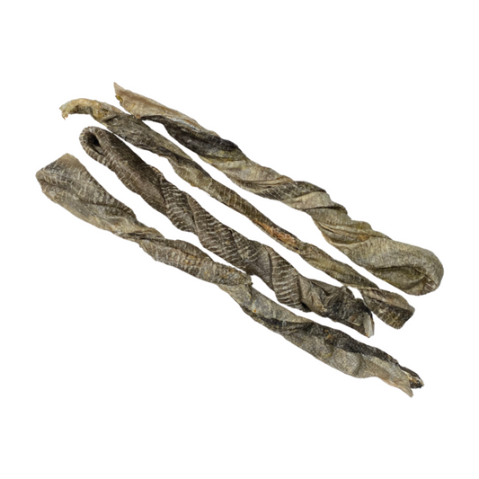 Dried Fish Skin Twists 500g