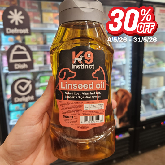 K9 Linseed Oil 500ml (Squeeze bottle)