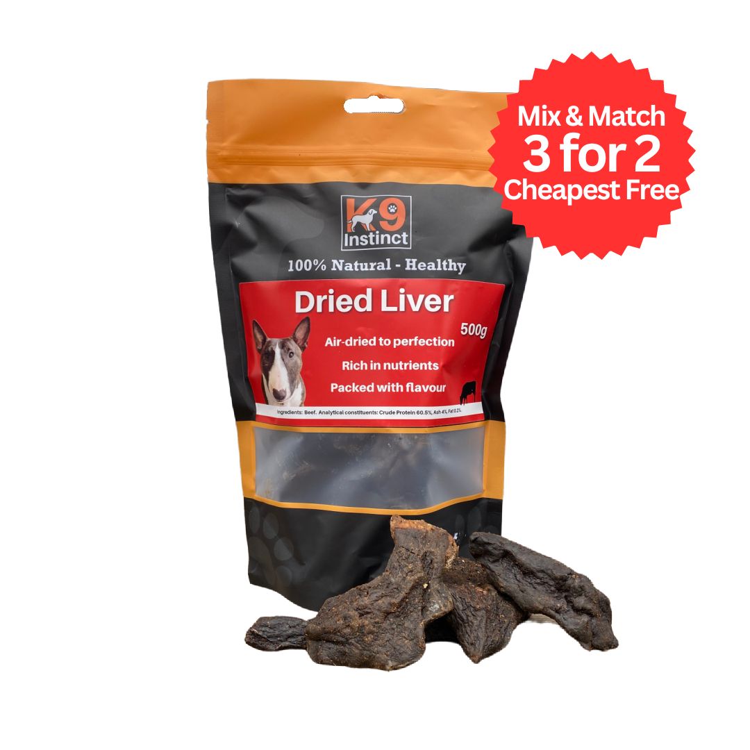 K9 Instinct Dried Liver - natural chews for dogs