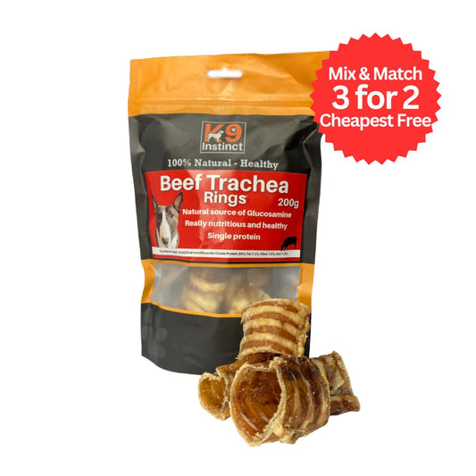 K9 Instinct UK Beef Trachea - natural chews for dogs