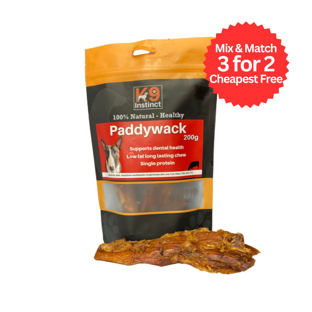 K9 Instinct UK Paddywack - natural chews for dogs