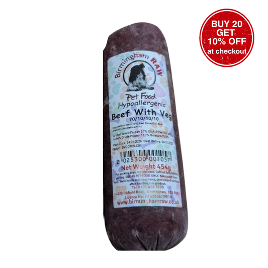 Birmigham raw dog food in Wiltshire