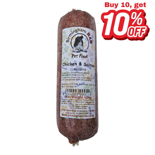 BR Chicken & Salmon 454g