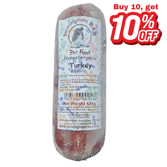 BR Turkey 454g single protein