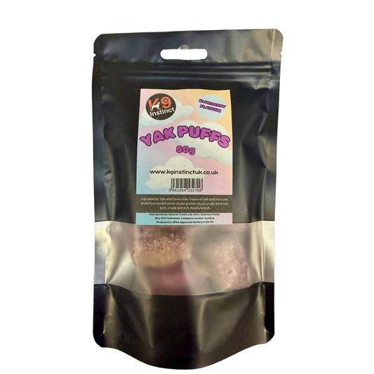 Puffed Yak Blueberry Bites 50g