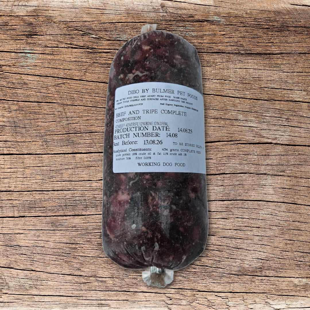 Bulmer raw dog food with free delivery in Wiltshire