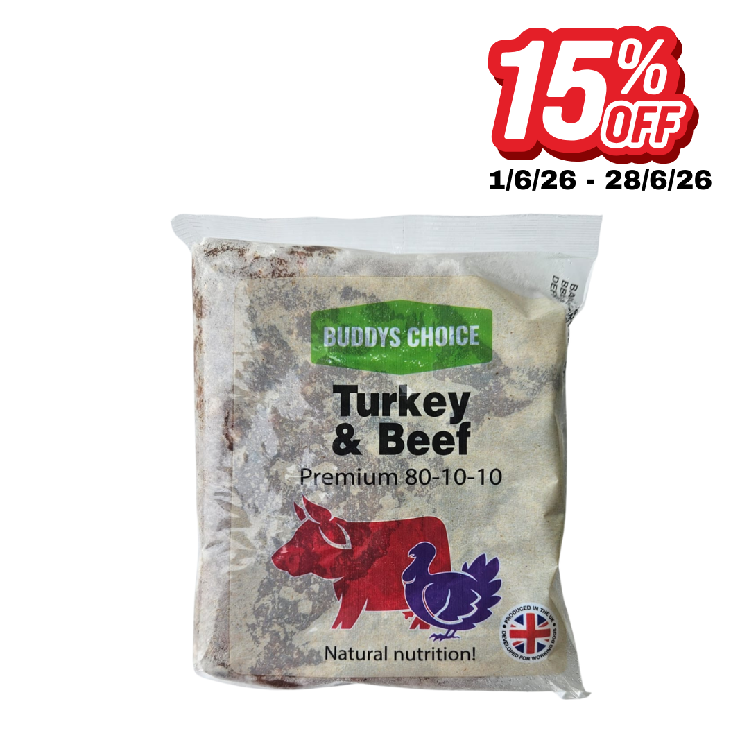 Buddys Choice Duck & Beef Tripe 454g 80/10/10
