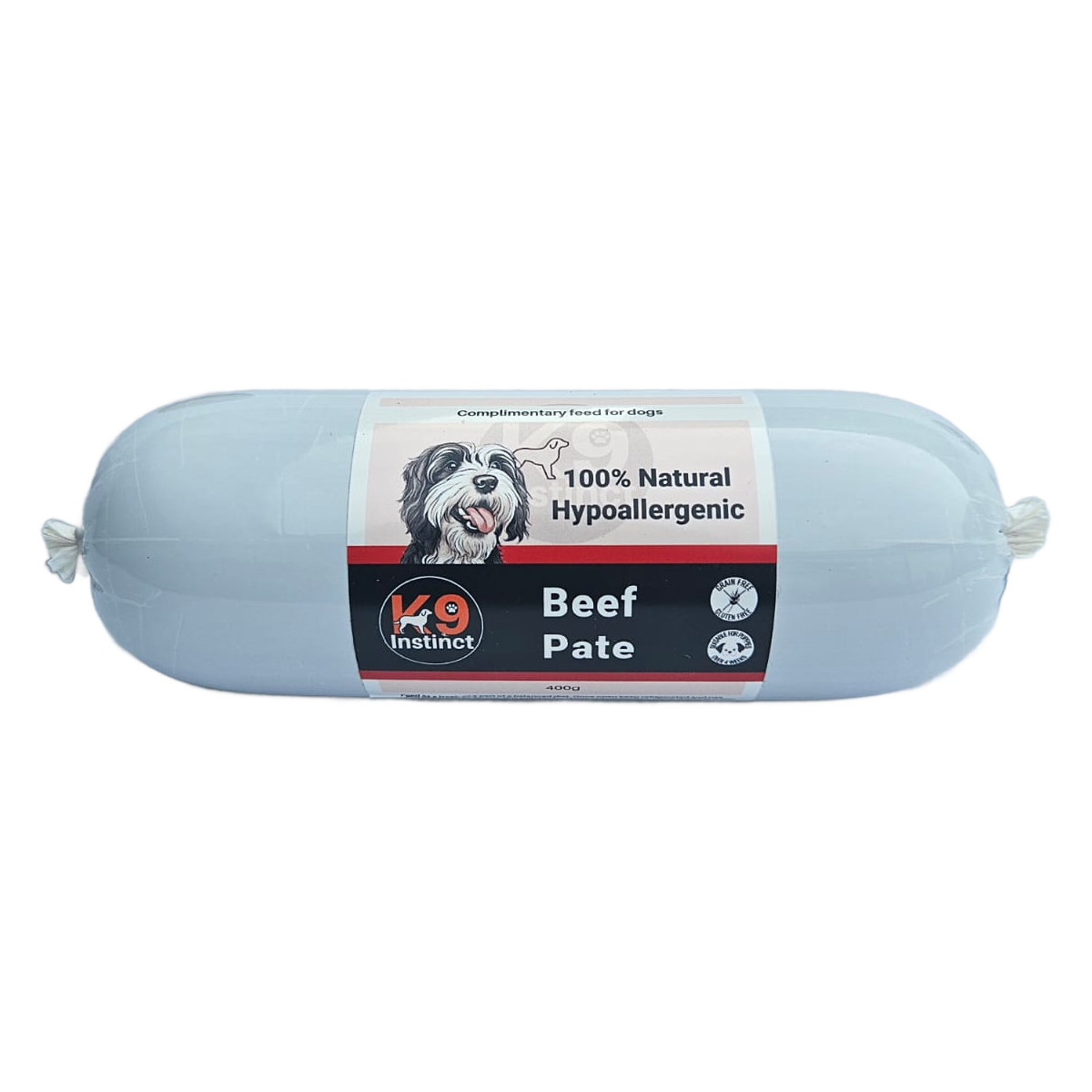 K9 Instinct Pate 400g - Beef