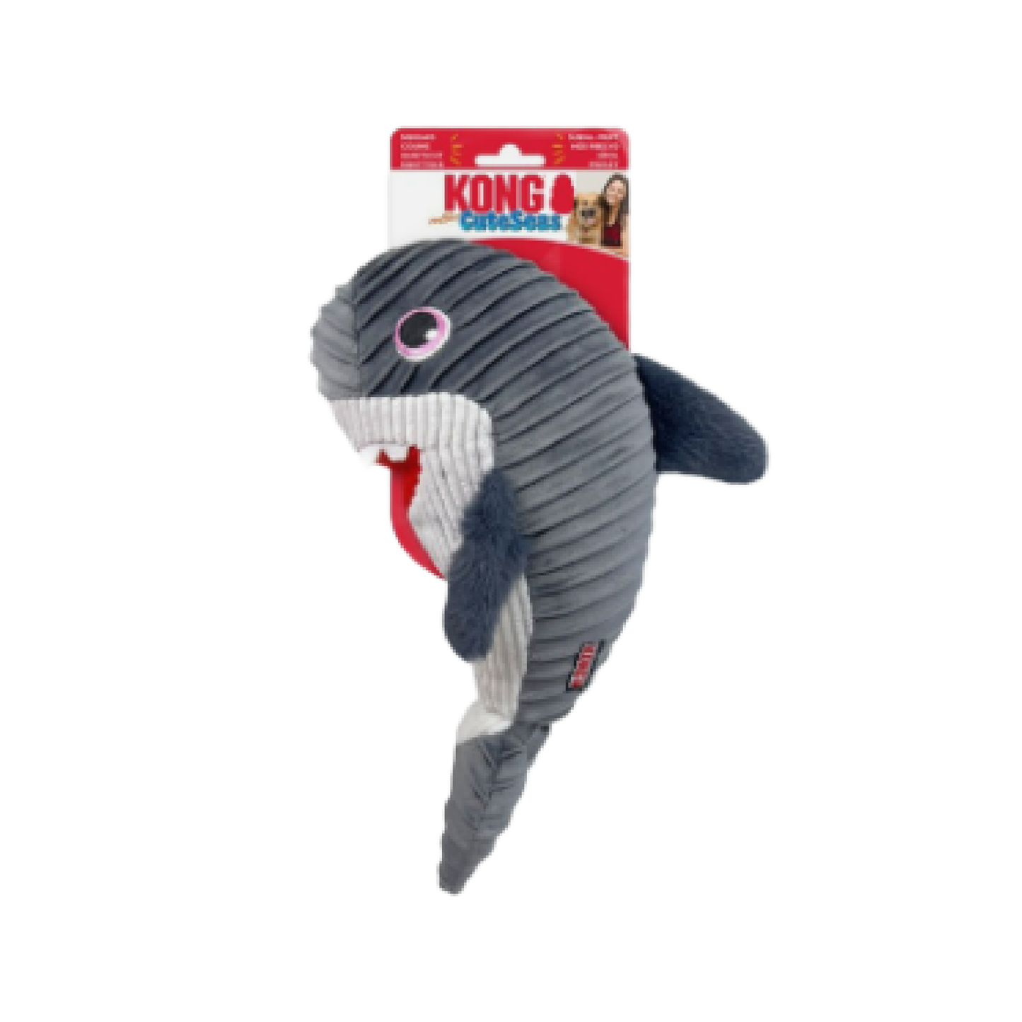 KONG CuteSeas Rufflez Shark M/L