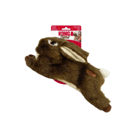 Kong Wild Low Stuff Rabbit - M