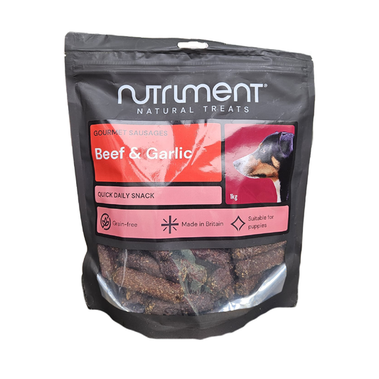 Short Sausages - Beef & Garlic 1kg