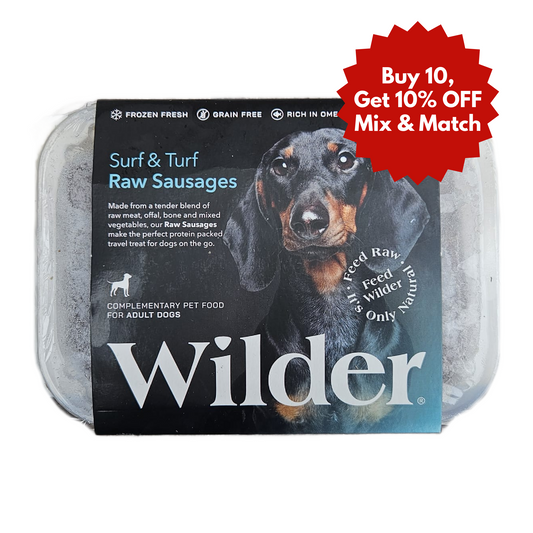 Wilder raw dog food in Wiltshire