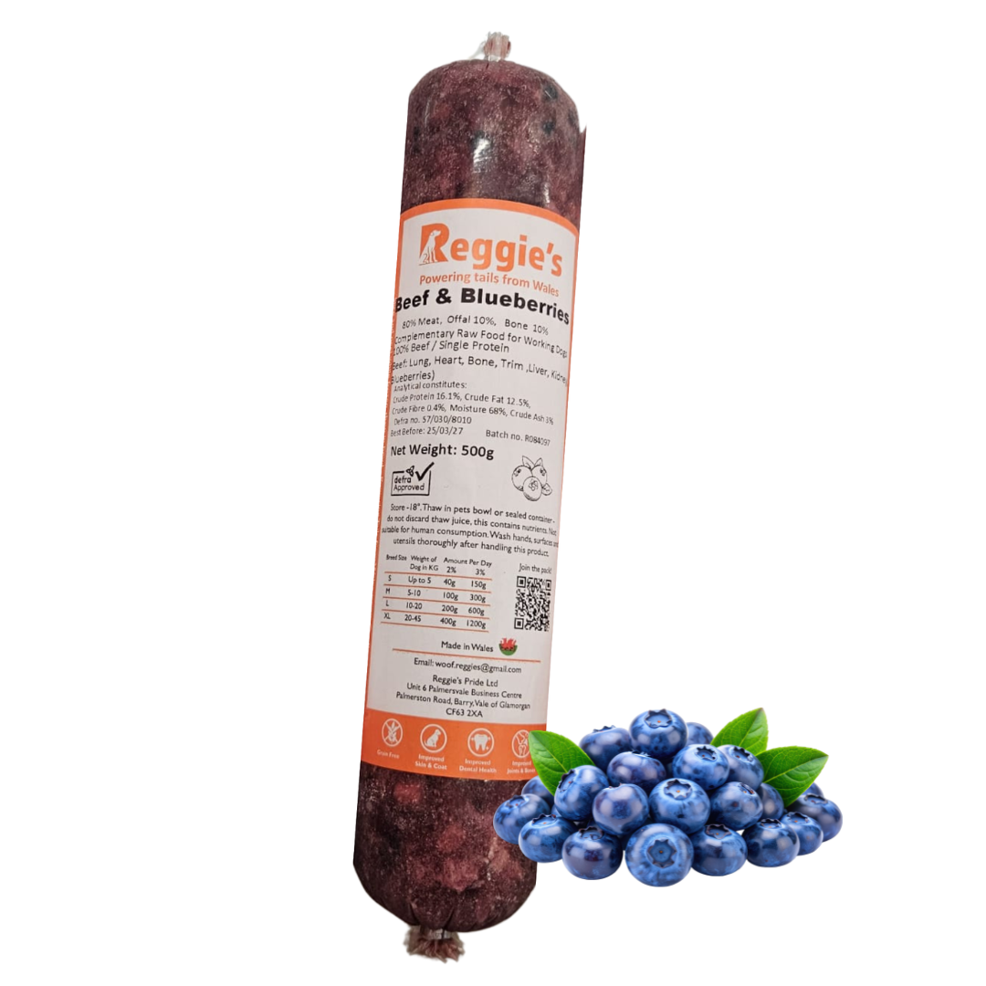 Reggies raw dog food in Wiltshire