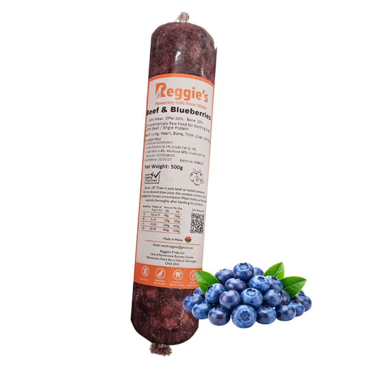 Reggies raw dog food in Wiltshire