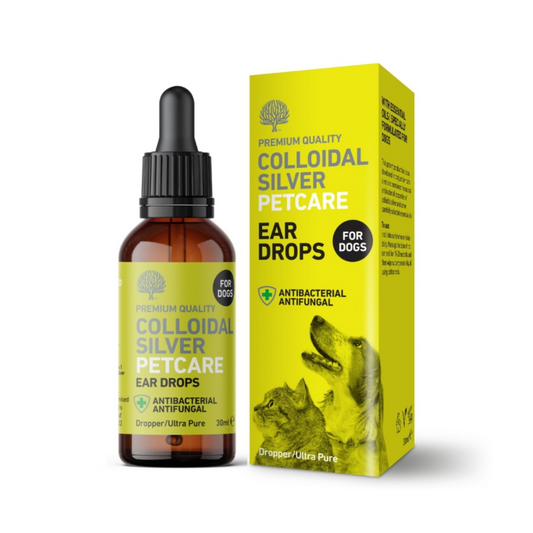 Natural Treats Wiltshire - Colloidal Ear Drops for dogs and cats.