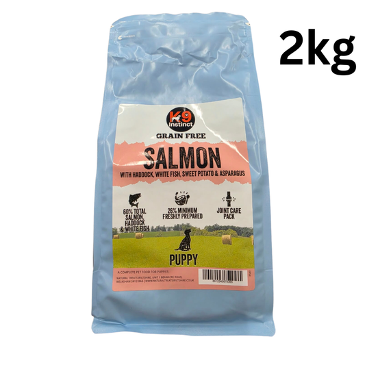 Puppy Salmon With Haddock & Blue Whiting, Grain Free 2kg