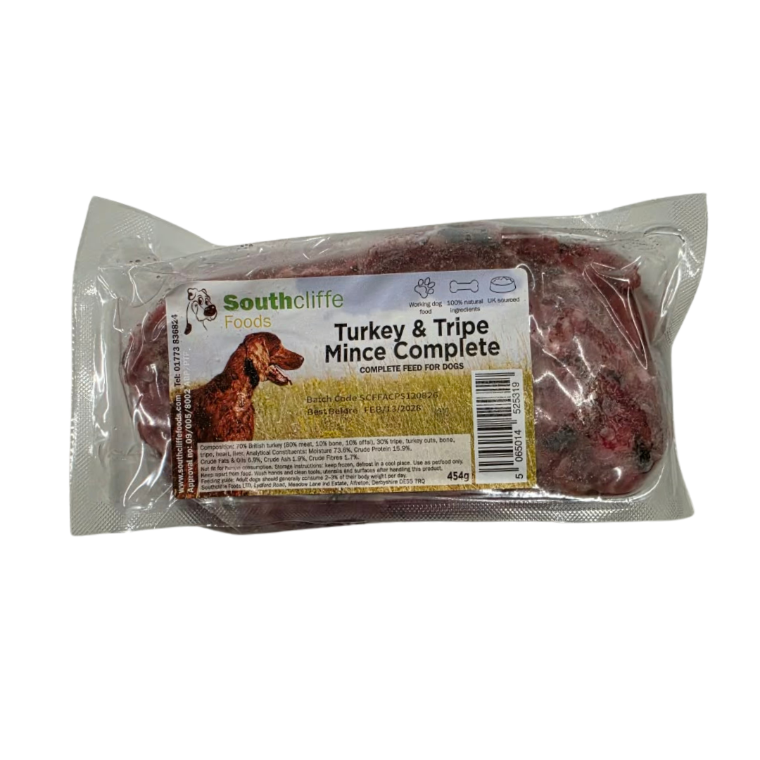 Southcliffe Turkey & Tripe 454g